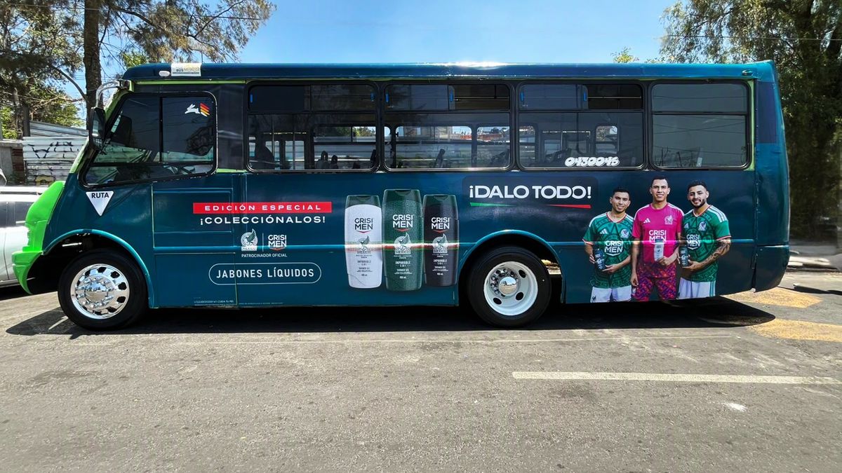 Campaña de Lucky Ride Bus en camión urbano