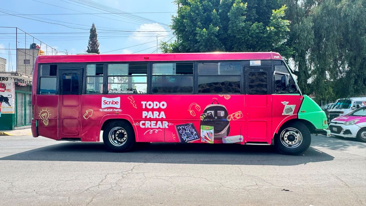 Camiones urbanos: campaña de Lucky Ride Bus