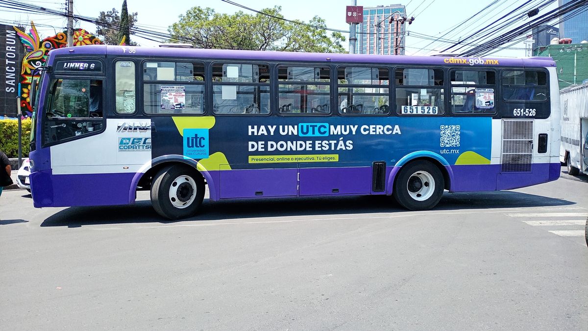 Camiones urbanos: campaña de Lucky Ride Bus