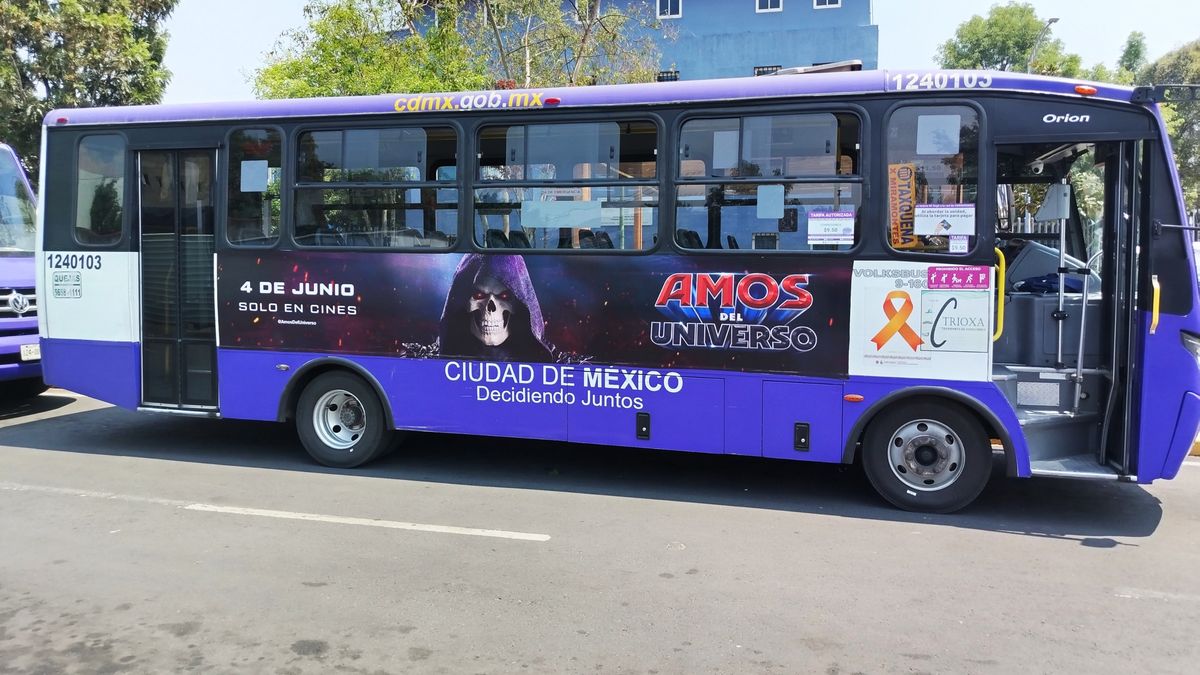 Camiones urbanos: campaña de Lucky Ride Bus